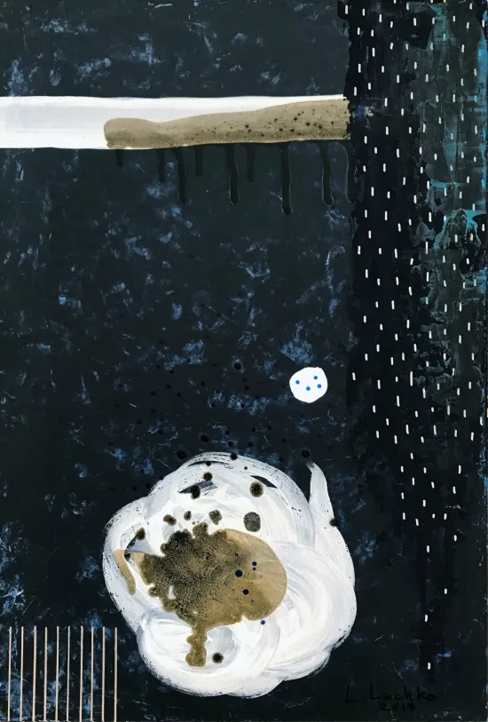 lesya luchko. art colortherapy black format